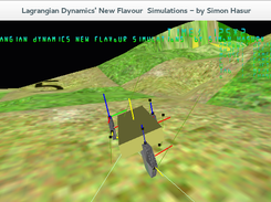 tricycle simulation, 9 DOFs