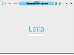 Laila.MetroWindow Screenshot 2