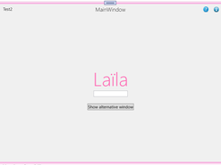 Laila.MetroWindow Screenshot 1