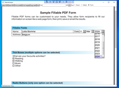 Sample app