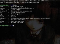 LainShell Client 0.00.50 on Gentoo Linux