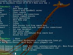 LainShell Client 0.00.60.9-r2 on Gentoo Linux