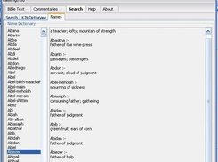 Names dictionary view of Laisiangthou