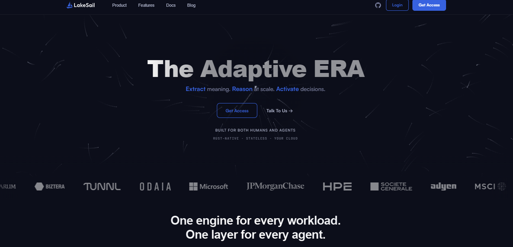 LakeSail Screenshot 1