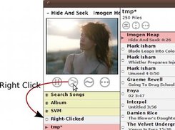 Right Click Skip Button to remember song