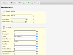 3. profiles for accounts