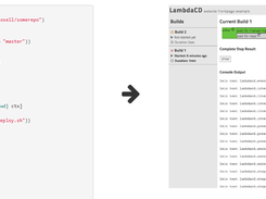 LambdaCD Screenshot 1