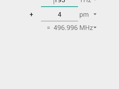 Bandwidth calculation