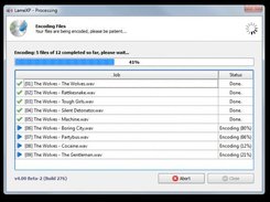 LameXP - Processing Files