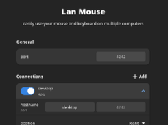 Lan Mouse Screenshot 1