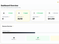 Homepage view of landager
