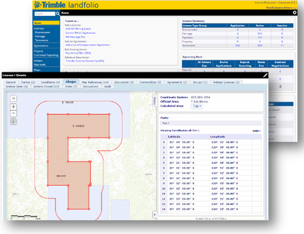 Landfolio Screenshot 1