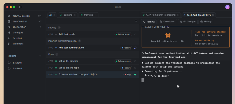 Lanes Screenshot 1