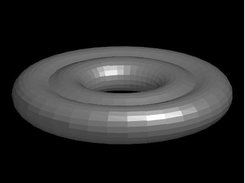 Light modeling in 3D.