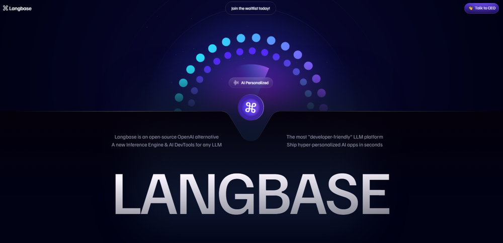 Langbase Screenshot 1