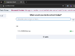 LangChain Extract Screenshot 1