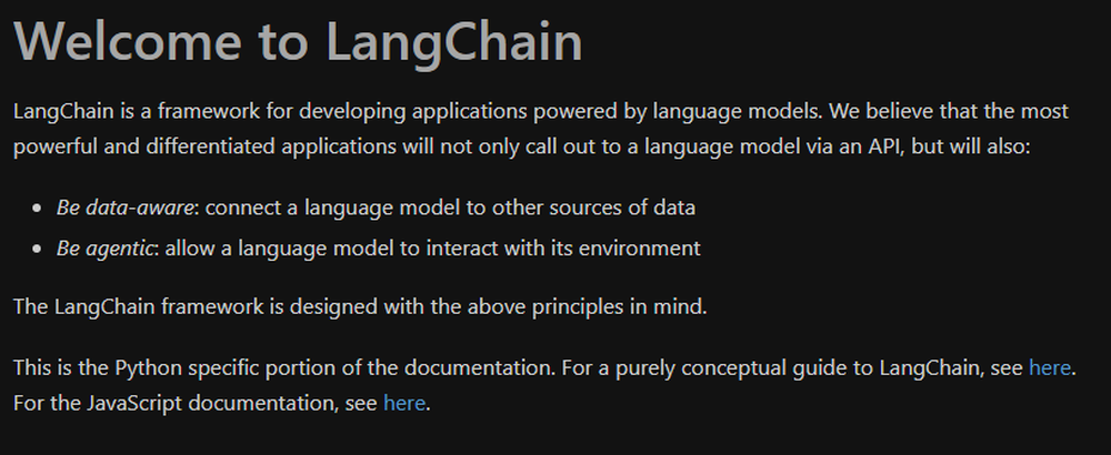 LangChain Screenshot 1