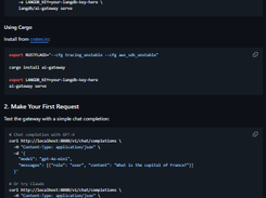 LangDB AI Gateway Screenshot 1