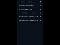 Multiple models available for instant download