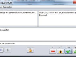Learn or swat with ok or fail buttons showing wait days