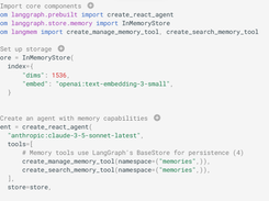 LangMem Screenshot 1