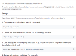 LangServe Screenshot 1