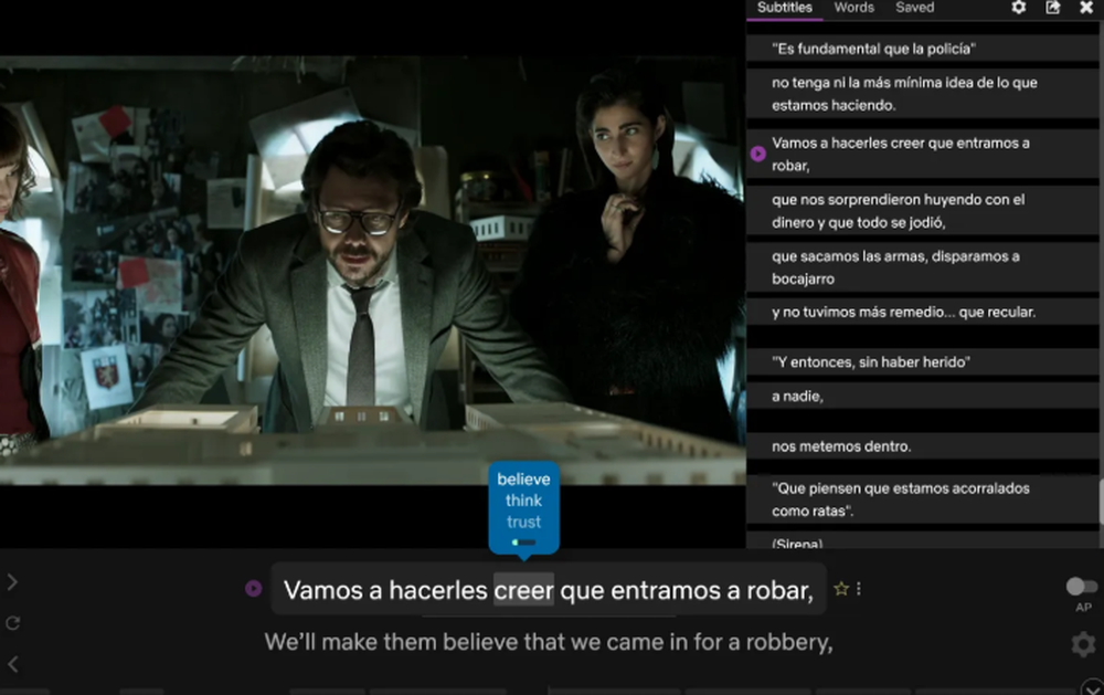 Language Reactor Screenshot 1