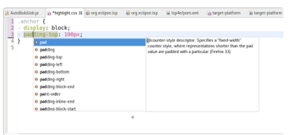 Language Server Protocol (LSP) Screenshot 1