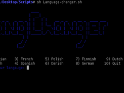 Language changer for TAPE's datelist Screenshot 1
