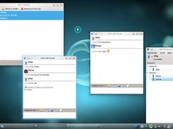 Chat and transfer files (Ubuntu - KDE)