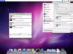 Change appearance with chat themes (Mac OS X)