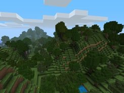 Some hills created by the Hills Terrain Generator.