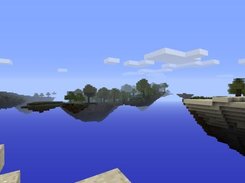 Different regions made by the Sky Islands Generator.