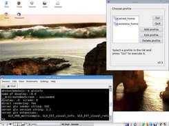 Slack 10.1, 2.6.11-aver1 kernel, KDE 3.3, Netgo