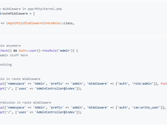 Laravel Admin Panel Screenshot 1
