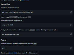 Laravel Blender Screenshot 1