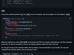Laravel collection macros Screenshot 1
