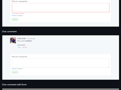 Laravel Comments Screenshot 1