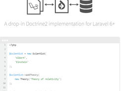 Laravel Doctrine ORM Screenshot 1
