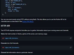 Laravel Echo Server Screenshot 1