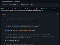 Laravel Failed Job Monitor Screenshot 1