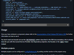 Laravel Firebase Screenshot 1