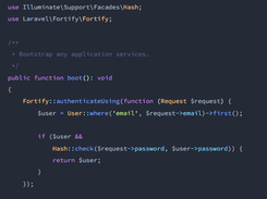 Laravel Fortify Screenshot 1