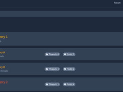 Laravel Forum Screenshot 1