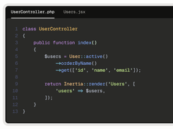 Laravel Framework Screenshot 1