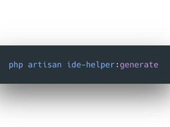 Laravel IDE Helper Generator Screenshot 1