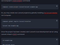 Laravel Installer Screenshot 1