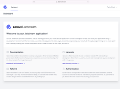 Laravel Jetstream Screenshot 1