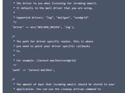 Laravel Mailbox Screenshot 1