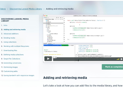 Laravel Media Library Screenshot 1